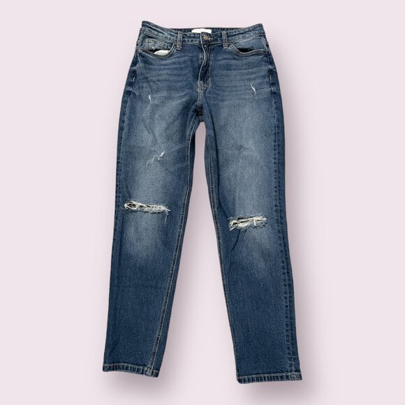 VERVET BLUE Denim - VERVET BLUE Women's Jean Waist 29" High Rise Zipper